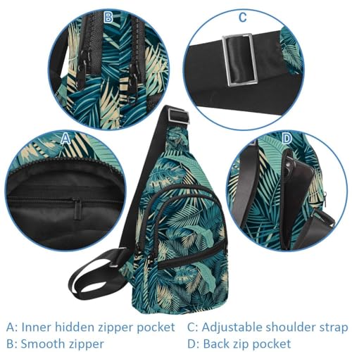 Bolsa de pecho para mujer impermeable que libera tus manos al caminar 4