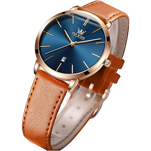 Image of OLEVS Womens Watches Classic Dress Female Wristwatch Ladies Stainless Steel Lady Watch