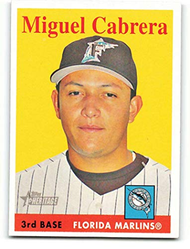 2007 Topps Heritage #144 Miguel Cabrera NM-MT Florida Marlins Baseball