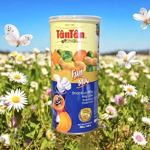 Image of 1 Pack - Snack Mixed Nuts - Snack Dau Thap Cam - 7 Oz per Can