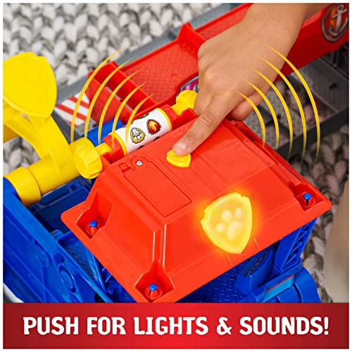 Paw Patrol Big Truck Pups, Truck Stop HQ, 3ft. Wide Transforming Playset, Action Figures, Toy Cars, Lights and Sounds… - Image 5