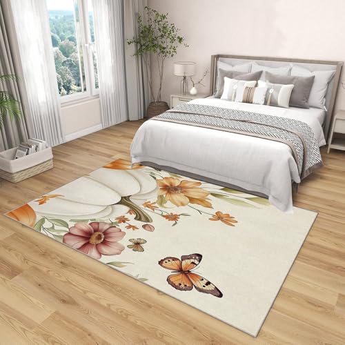 Tapis de sol antidérapant blanc 80 x 160 cm lavable et résistant