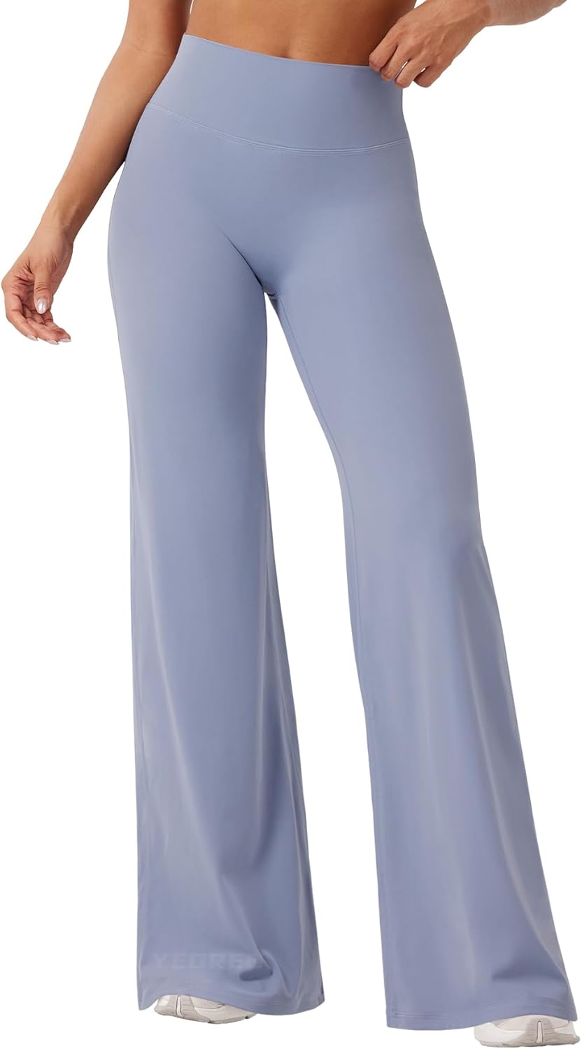 YEOREO Workout Leggings Womens No Front Seam Straight Leggings 29"/ 31.5"/ 33"/ 35" High Waist Buttery Eddiy Gym Yoga Pants