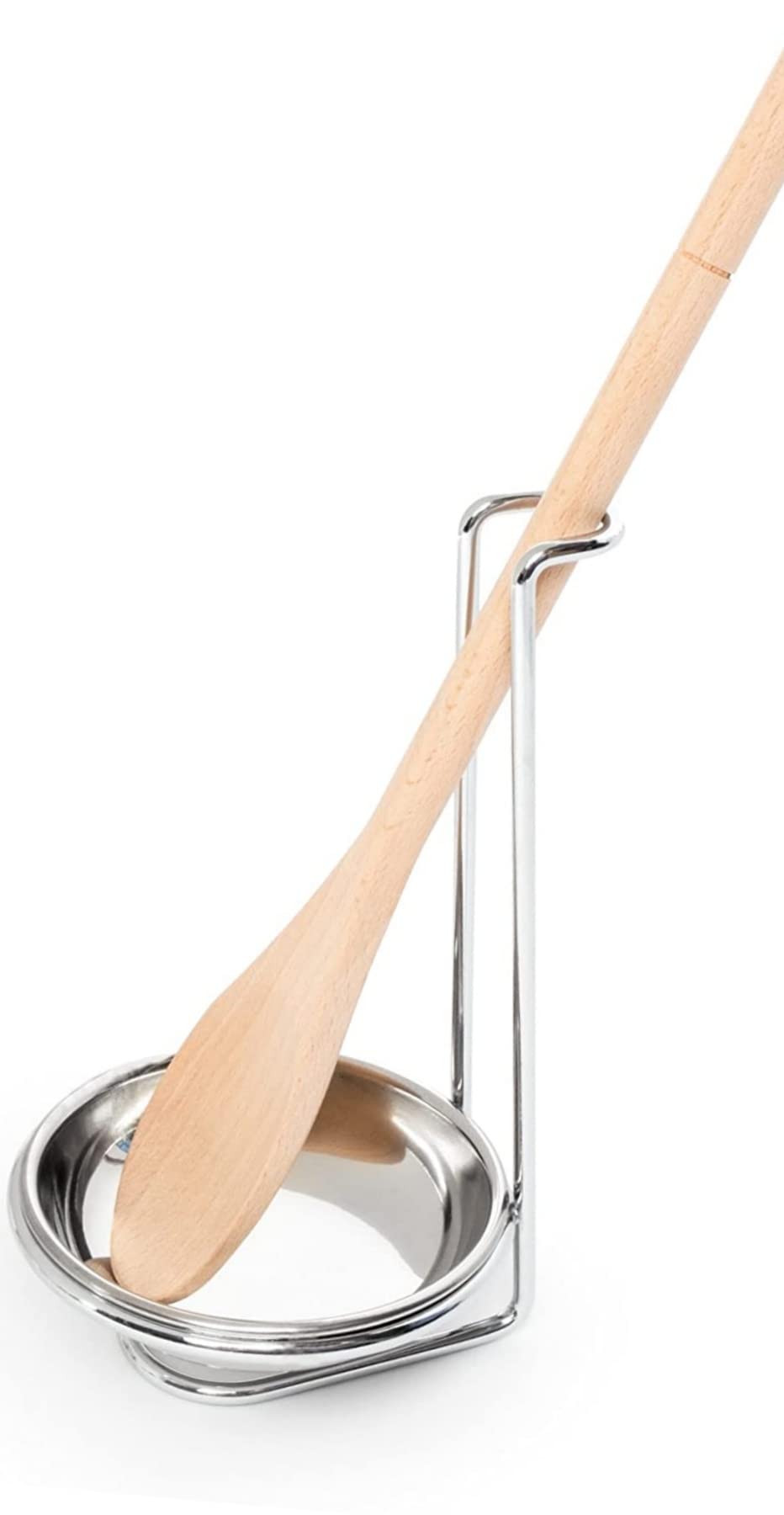 Fox Run 5612 Vertical Spoon Holder 7.5 inches Stainless Steel