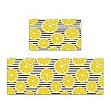 OPLJ Tapis de Cuisine Tapis de Sol de Salle de Bain imprimé Oeuf au Plat créatif Durable Facile à Nettoyer Tapis Anti-dérapant à l'épreuve de l'huile A3 40x60cm