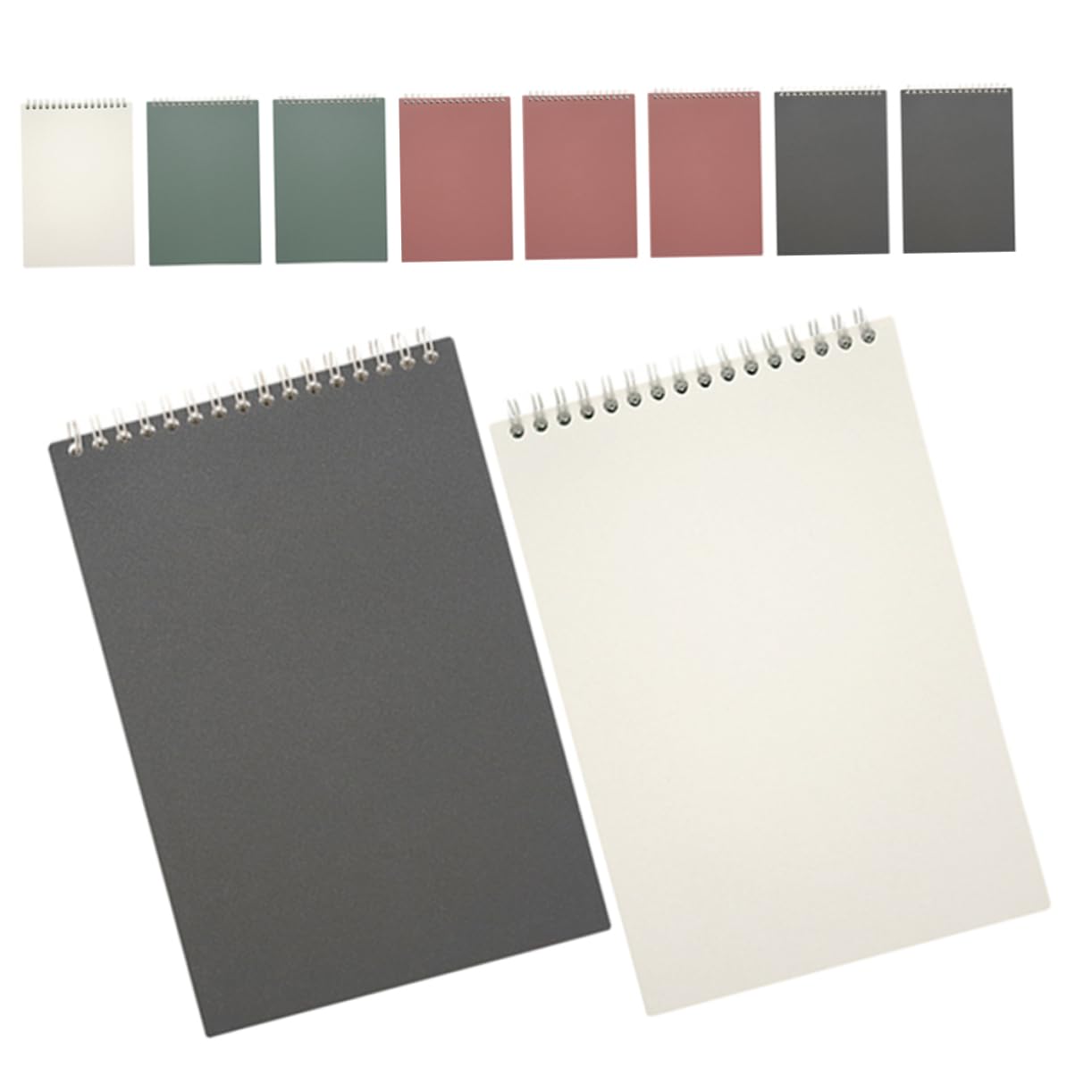 VILLCASE 10pezzi Quaderni Con Copertina Apribile e Pagine Righe Semplici e Portatili Per e Scuola Per Scrivere Disegnare e Tenere Un