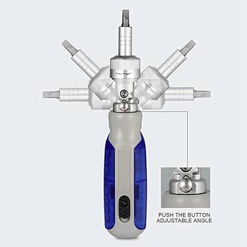 Amazon.com: Multi-Angle Bi-directional Ratchet Screwdriver
