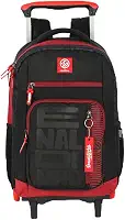 Mochila com Rodinhas Enaldinho Preto UP4YOU MC49456UP 2026
