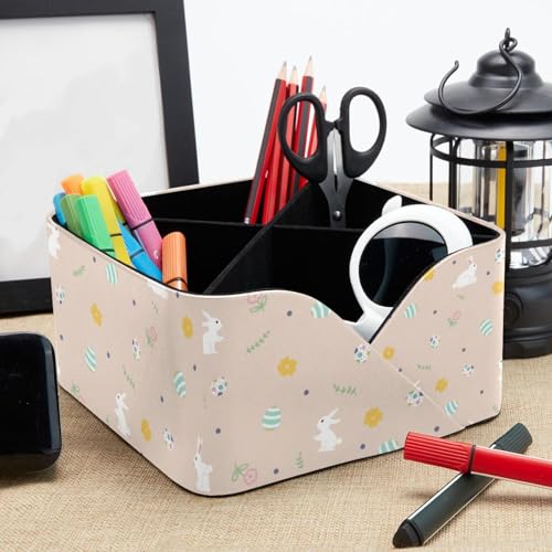 Organiseur de bureau rectangulaire Easter Eggs pour papeterie - 8