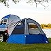 Napier Sportz Link | Truck Bed Camping Accessory | 8' x 8' Ground Tent Attachment | 4-Person Tent | Attaches to Napier Pickup Truck Tents - Truck Tent Not Included | Blue/Gray | Model 51000