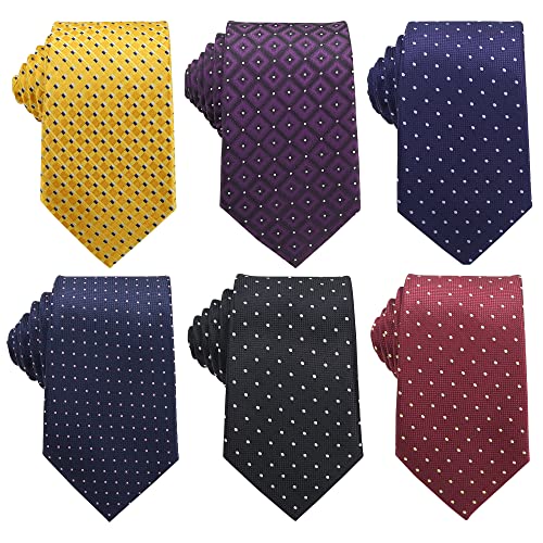 Image of WeiShang Neckties for Men, Classic Formal Tie