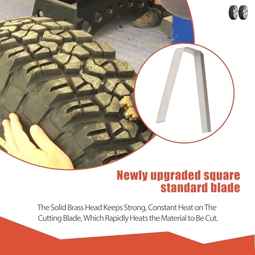 Image of Tire Groover Blade Tire Groover Regroover #5 9 /32 inch Square Standard Duty Blade New Upgrades 2024 (Set of 18)