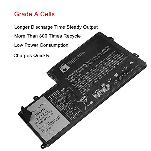 Image of 43Wh TRHFF Laptop Battery for DELL Inspiron 14 5442 14 5443 14 5445 14 5447 14 5448 14 5457 15 5542 15 5543 15 5545 15 5547 15 5548 15 5557 DELL Latitude 3450 3550 0PD19 1V2F6 P39F P49G P51G 7P3X9