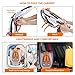 Baby Shoulder Carrier Baby Hiking Backpack Carrier with Rain Cover Sun Shade for Child Safe Backrest and Toddler Ergonomic Seat Holds 40 Pound for Children Between 6 Months-3 Years Old Babies