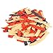 Fresh Gourmet Tri | Color Tortilla Strips | 1 Pound | Low Carb | Crunchy Snack and Salad Topper