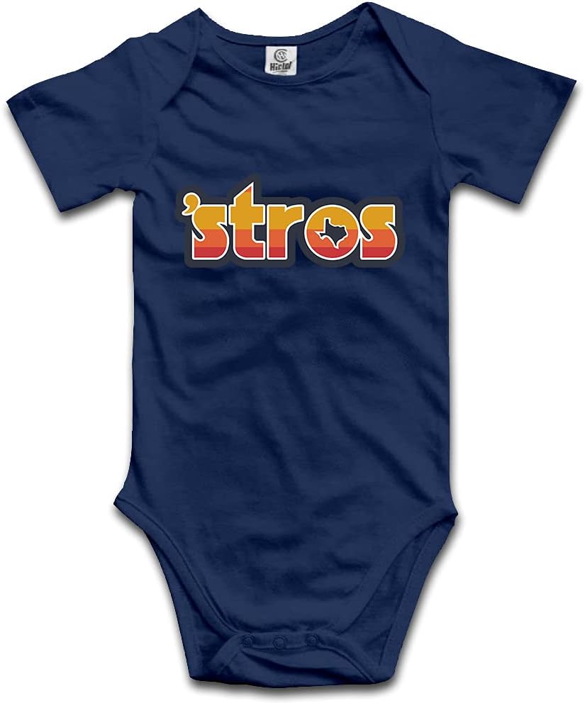 Climbing Bodysuit Astro Inspired Stros Throwback Infant Outfit Jumpsuit Romper, 3 Months, Long Sleeve-white