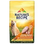Nature’s Recipe Adult Dry Dog Food, Chicken & Rice Recipe, 4 Pound Bag