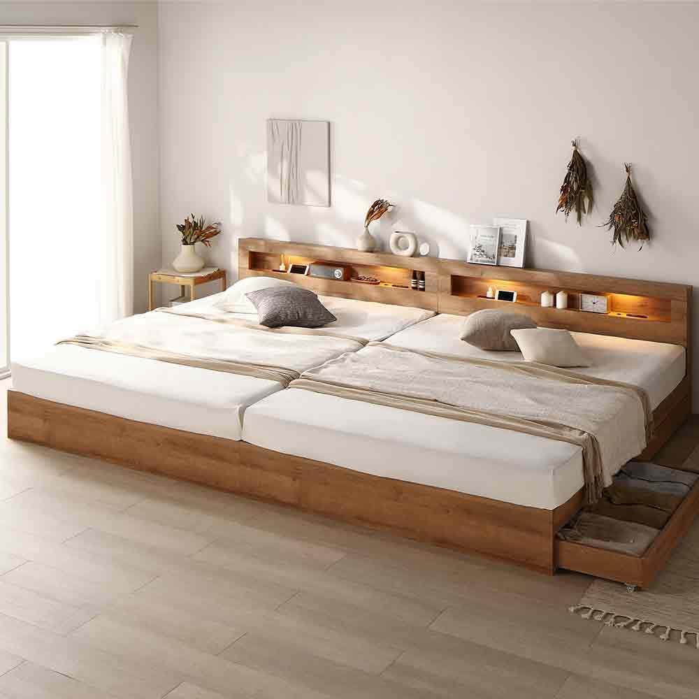 Rasik キングサイズベッド ボンネルコイルマットレスのみ