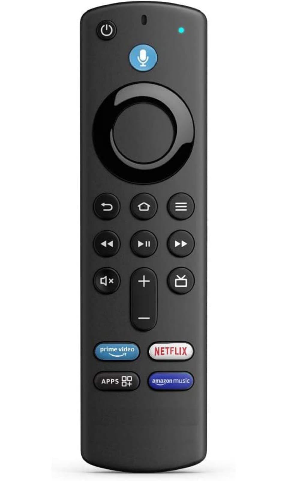 VOLTONIX Remote Control Compatible with Amazon Alexa Voice Fire TV Stick (3rd Generation) (V3)