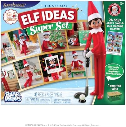 The Elf on the Shelf Super Props Set: 24 Days of Elf Ideas!