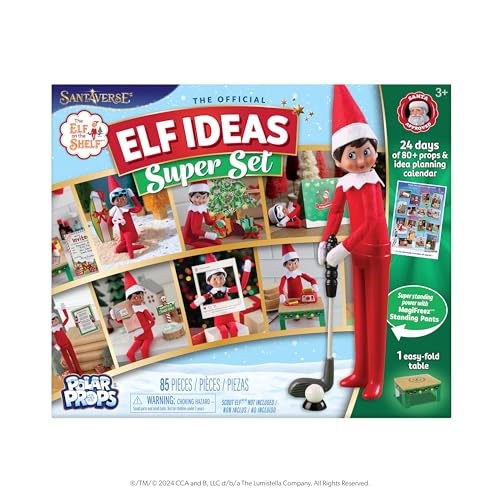 The Elf on the Shelf Super Props Set: 24 Days of Elf Ideas!