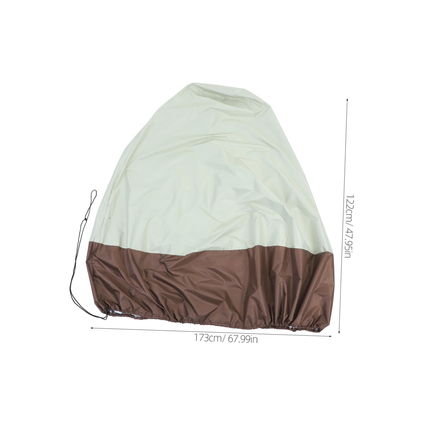 Sosoport Large Fountain Cover Outdoor Fountain Cover 122x173cm Solar Garden Decor