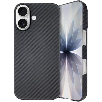Deff ディーフ iPhone17用 アラミド繊維 薄型 耐衝撃 超軽量 カーボン風(調) ケース (6.3inch 17)