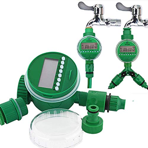 HunterBee Outlet Programmable Hose Faucet water Timer/Automatic Sprinkler Irrigation Waterproof for Garden Lawn and Outdoor