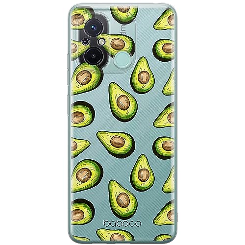 Carcasa Xiaomi Redmi 12C transparente de alta calidad Babaco Fruits