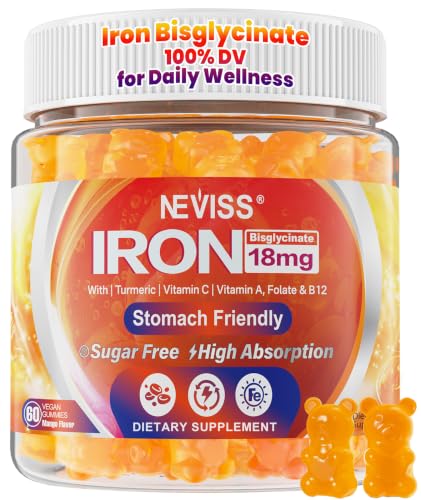 Neviss Vegan Iron Bisglycinate Gummies