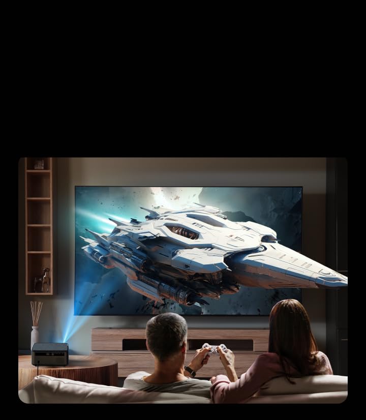 Amazon.co.jp: YABER プロジェクター 1080P WiFi 5G Bluetooth対応 4K