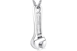 Memorial Urn Necklace Shajwo Wrench Pendant
