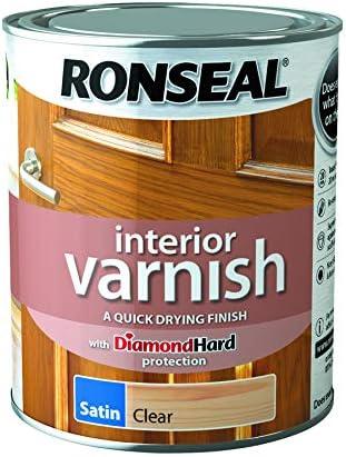 Ronseal Interior Varnish Clear Satin 750ml