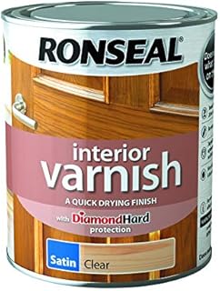 Ronseal Interior Varnish Clear Satin 750ml