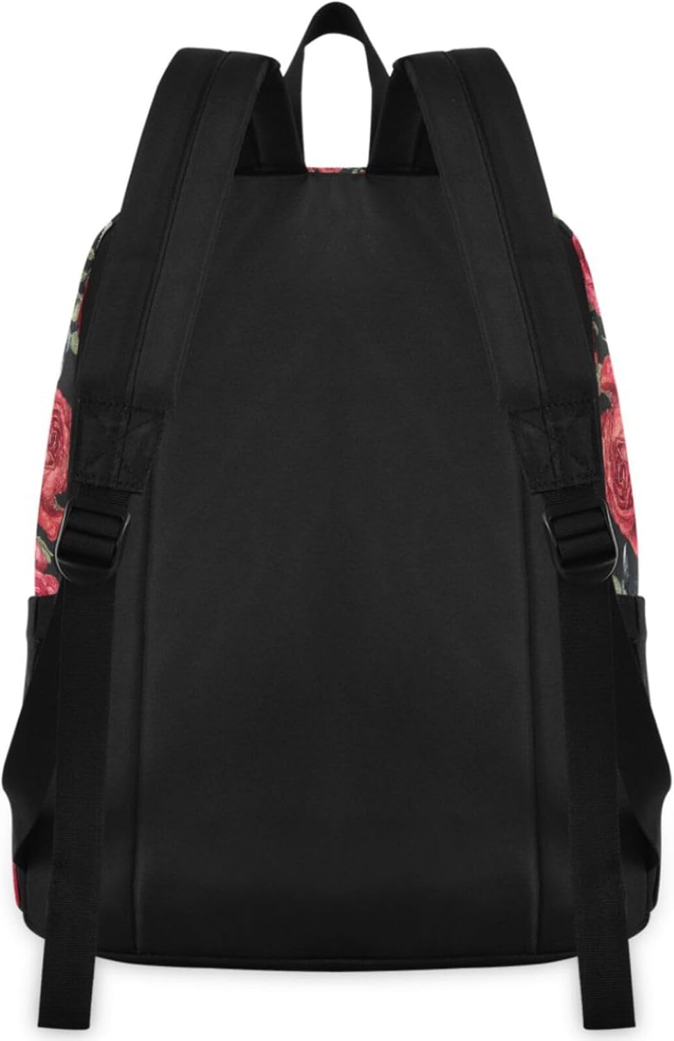 Halloween Red Roses with Eyeballs Crows Big Travel Laptop Backpack Durable Computer Bag Gift for Men Women School Bookbags Work