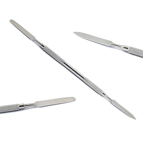 Miniatura 8 de MEDSPO Talladores dentales profesionales Espátula de cemento Cuchillo de stock Extremo doble Mezcla de modelado de cera para esculpir