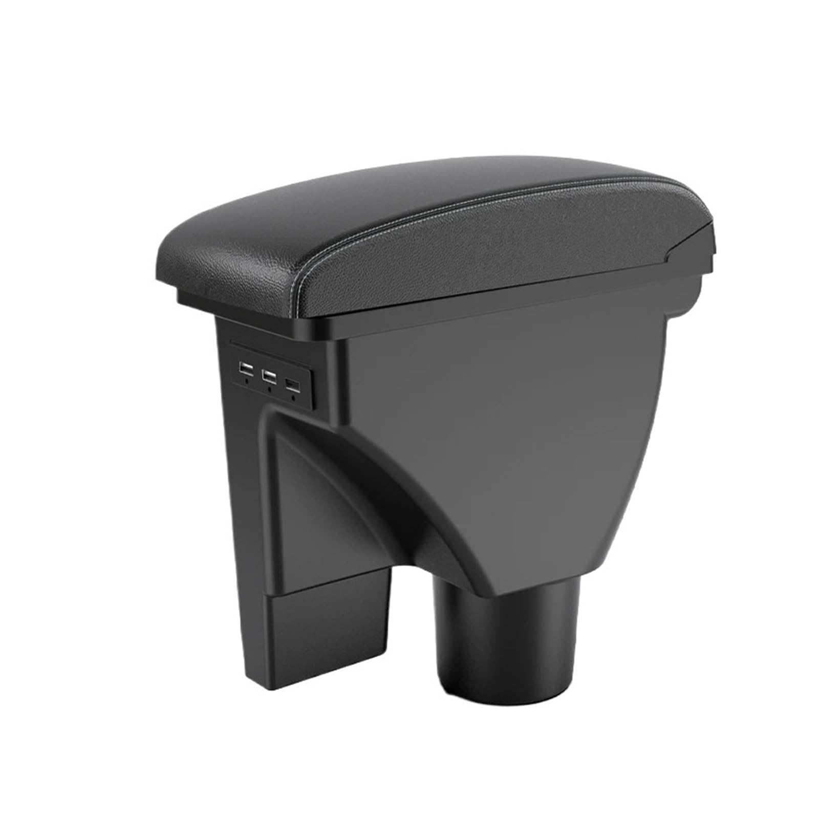 Hguvsjd Armrest Box For Hyundai For Getz Armrest Box Retrofit Parts Dedicated Center Storage Accessories Car Armrests(B White line)