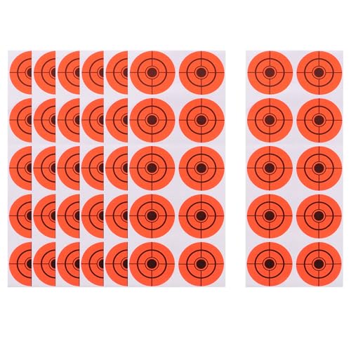 VICASKY Pegatinas Adhesivas de Papel Ligeras Visualización Clara 250 en para Objetivos de Tiro de Precisión para Entrenamiento al Aire Libre