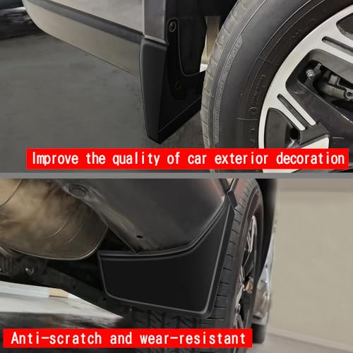 Image of Mud Flaps Splash Guards for Subaru Forester 2026 2025, Exterior Accessories Front and Rear Mud Guards 4PCS No Drilling Heavy Duty Fender Mudguards Kit with Hardware Accessories, Black