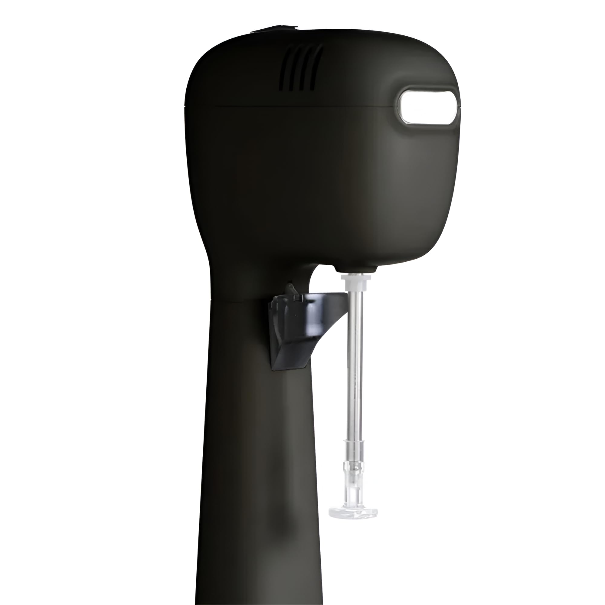 MBH Profesjonalny blender do smoothie i frappe, 400 W, mikser przemysłowy z kubkiem przemysłowym, w zestawie kubki ze stali nierdzewnej i poliwęglanu. (czarny)