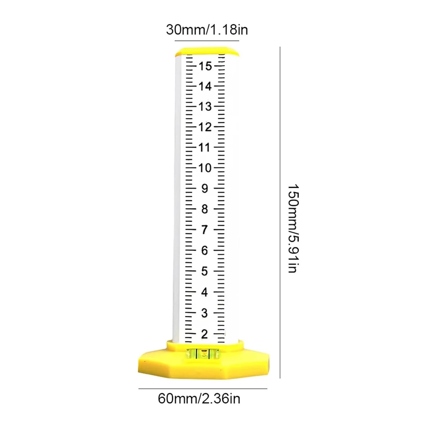 Equal height level ruler tile laying level line tool(White)