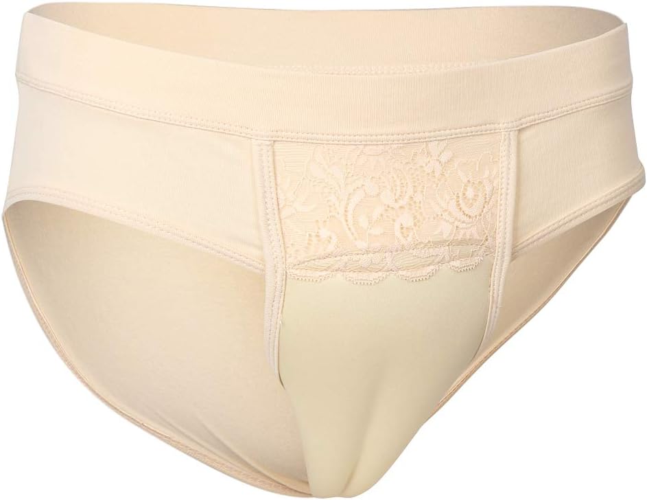 ZSQBQ Men Hiding Gaff Panties Breathable Camel Toe Briefs Crossdresser Transgender Shemale Thong