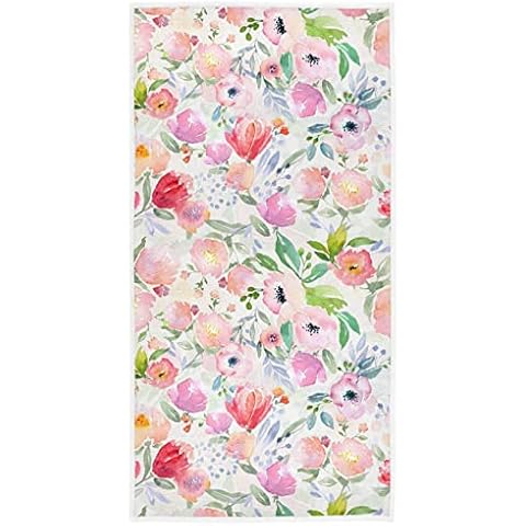 Pfrewn Floral Hand Towels for Home Cover