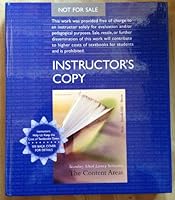 Secondary School Literacy Instruction: The Content Areas:instructor's Copy 0618733019 Book Cover