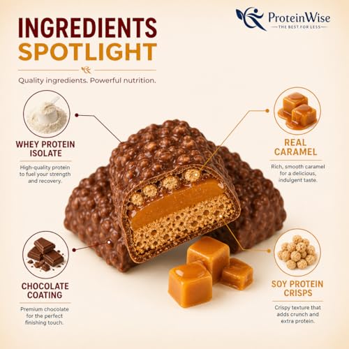 ProteinWise Barras de Proteína Caramelo miniatura 5