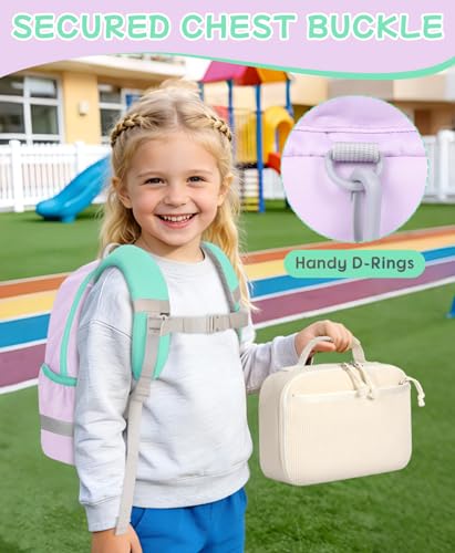 Image of Toddler Backpack for School Kids Backpack for Girls Cute Preschool Bookbag | Kindergarten Daycare Backpacks for Boys Children Small Mini Lightweight 2-4 Kid Daily Bag 12 inch