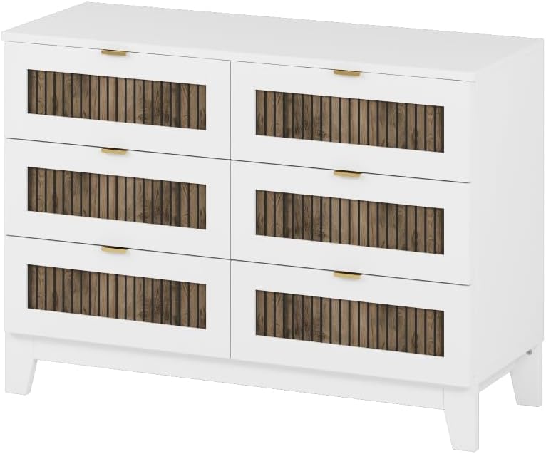 4-Piece Bedroom Set, Queen Size - 'juego de recamaras Queen completo' with Farmhouse Design, Ample Storage, Stylish Metal Handles