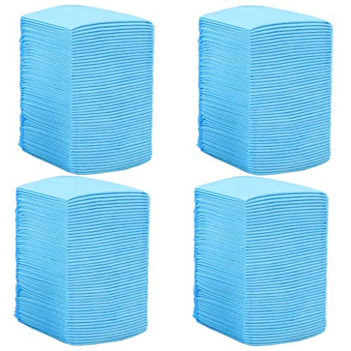 vidaXL 200x Hunde Toilettenmatte Toiletten Pads Welpentoilette Training Welpenunterlage Trainingsunterlagen für Welpen Puppy 45x33 cm Vliesstoff