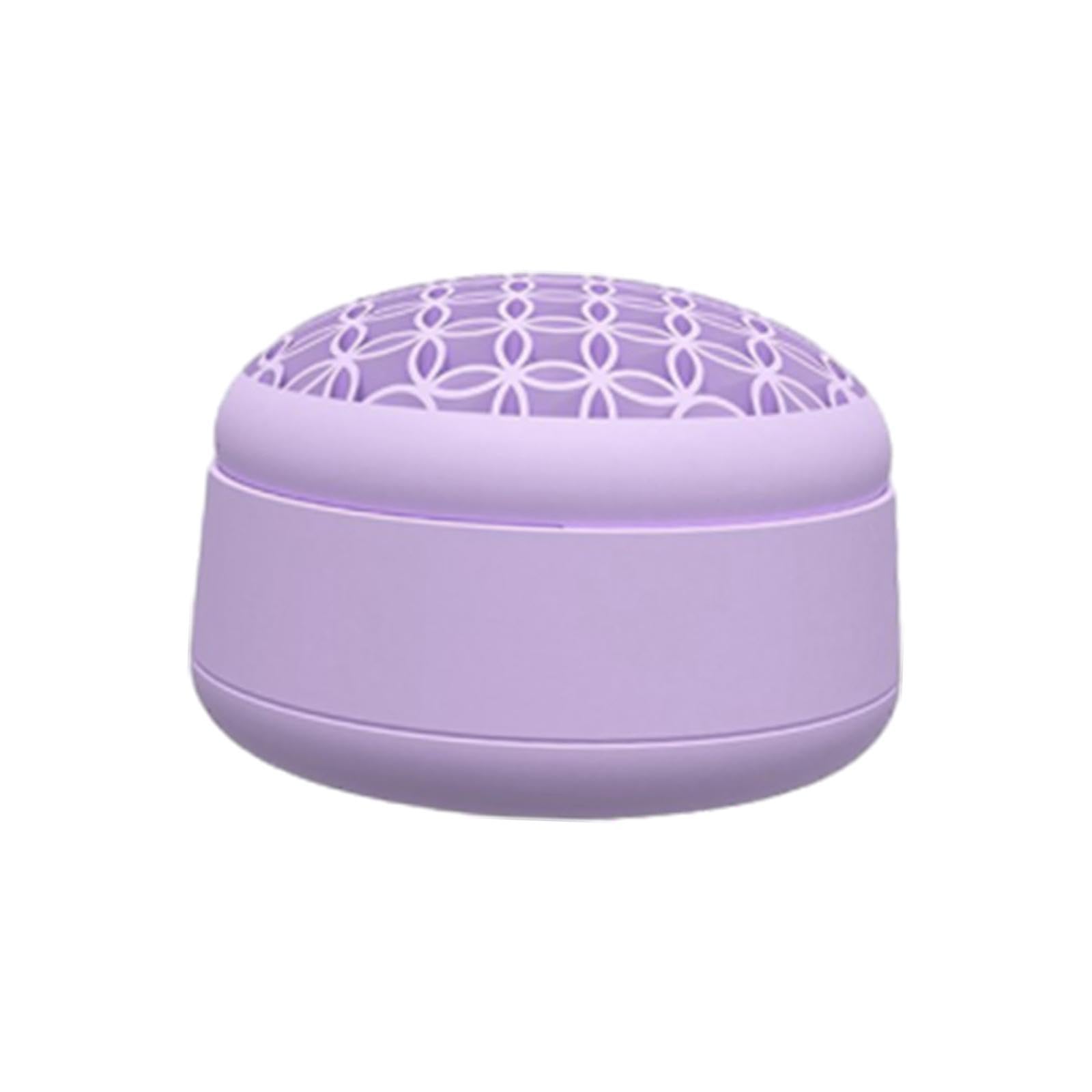 ATORSE® Brush Cleaning Holder Brushes Cleaning Tool Organizer For Brush Art Supplies Purple 3