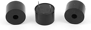 Aexit 3Pcs Black Security & Surveillance 23mmx16mm Industrial Electronic Alarm Horns & Sirens Buzzer DC3-24V